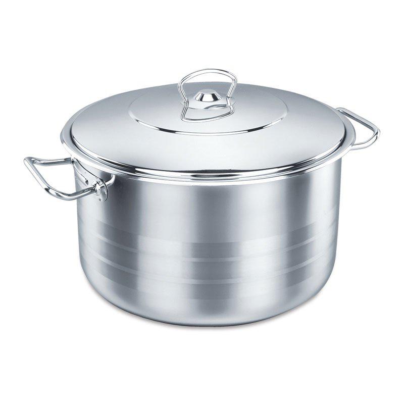 

Кастрюля Korkmaz MEGA с крышкой 40х26 см/30 л