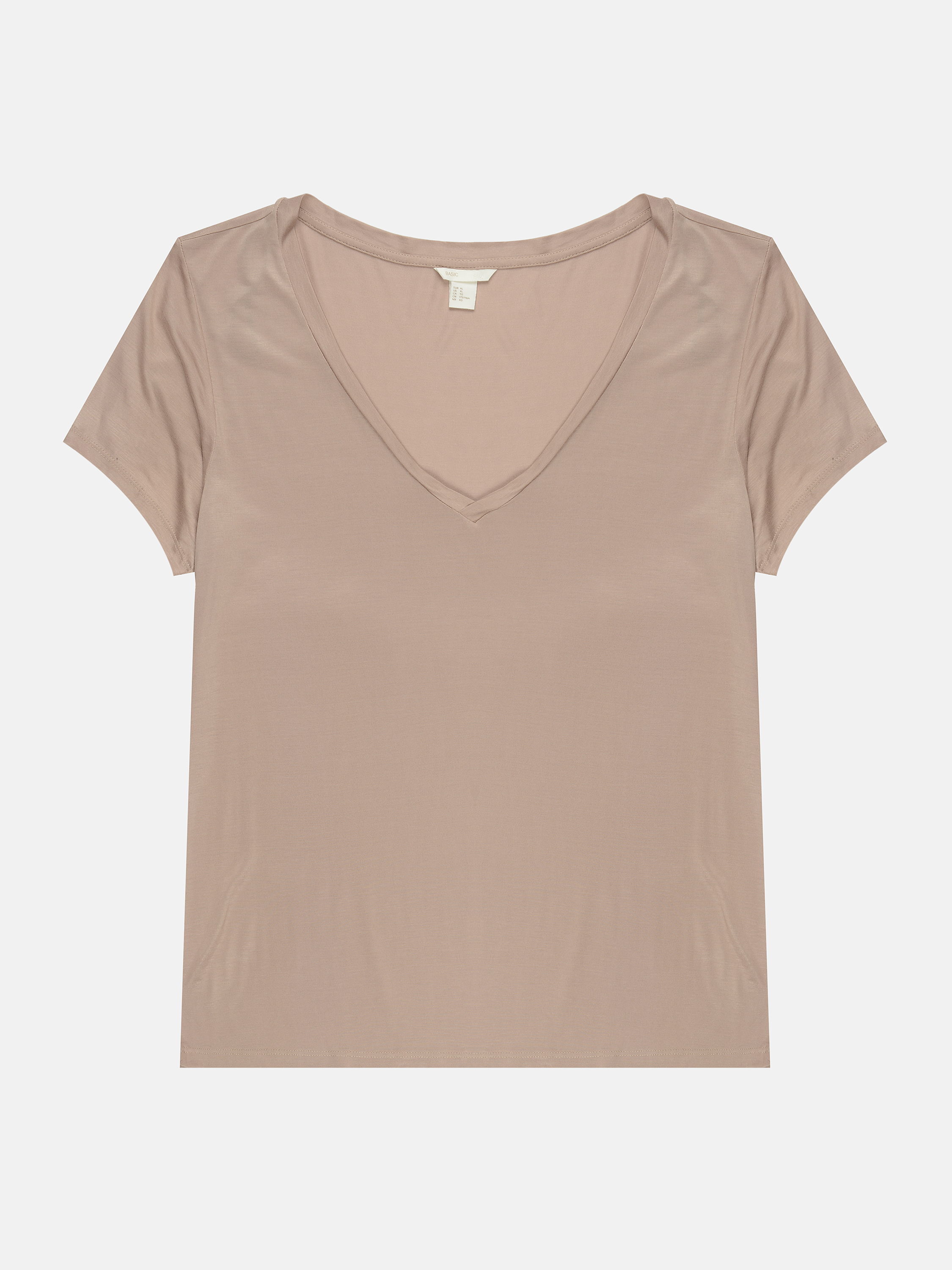 

Футболка H&M KK2576675 XL Бежевая