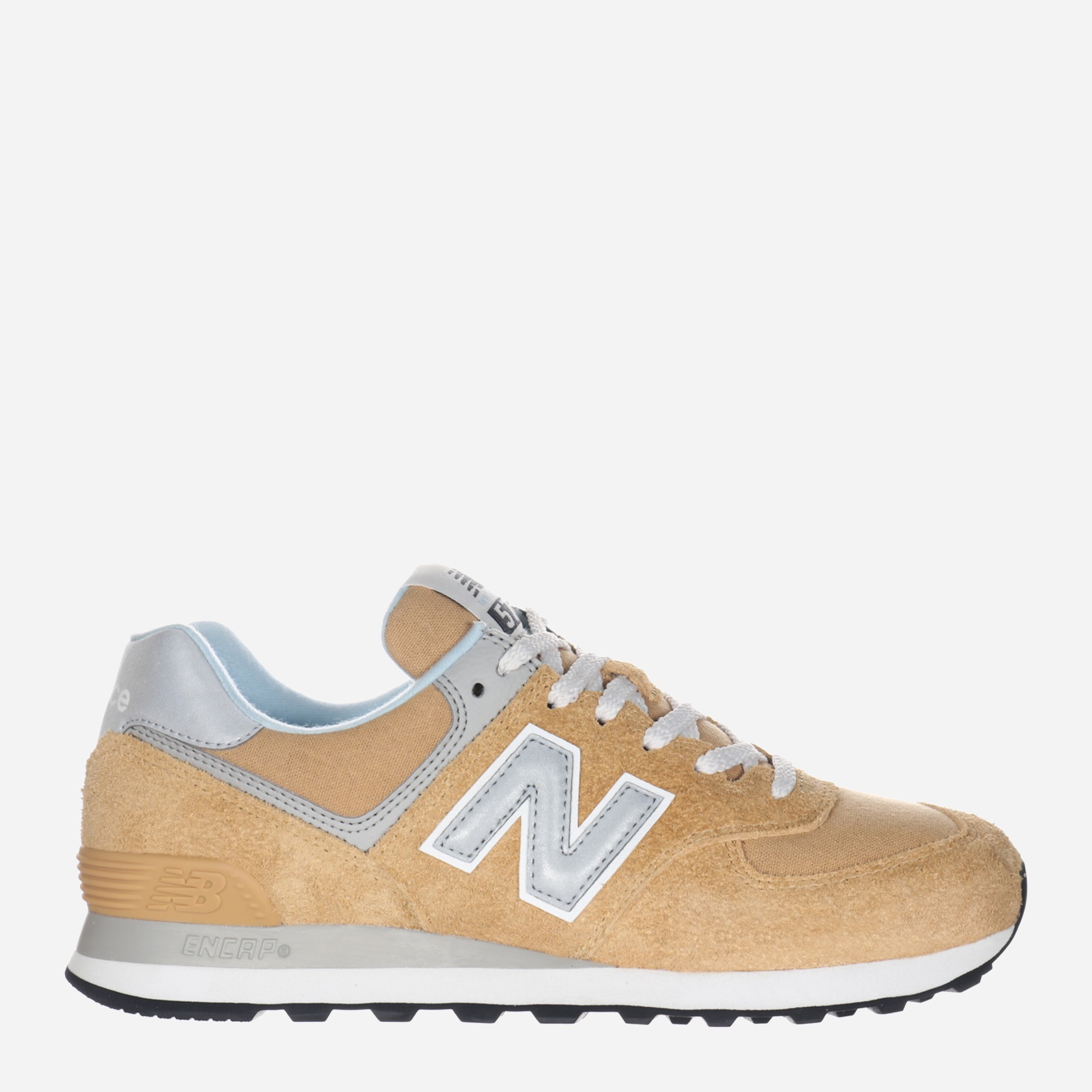 Акція на Жіночі кросівки New Balance 574 U574PGW 37 (4.5US) 22.5 см Бежевий/Сірий від Rozetka