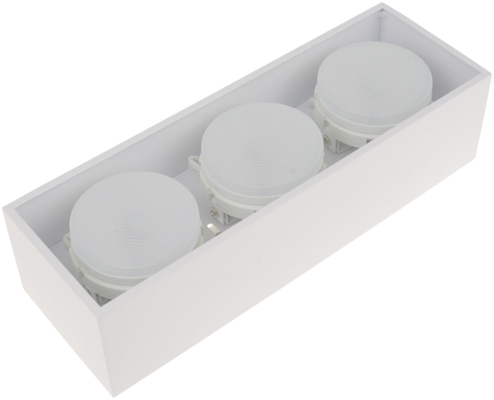 

Точечный светильник Brille AL-713/3 GX53 WH (36-357)