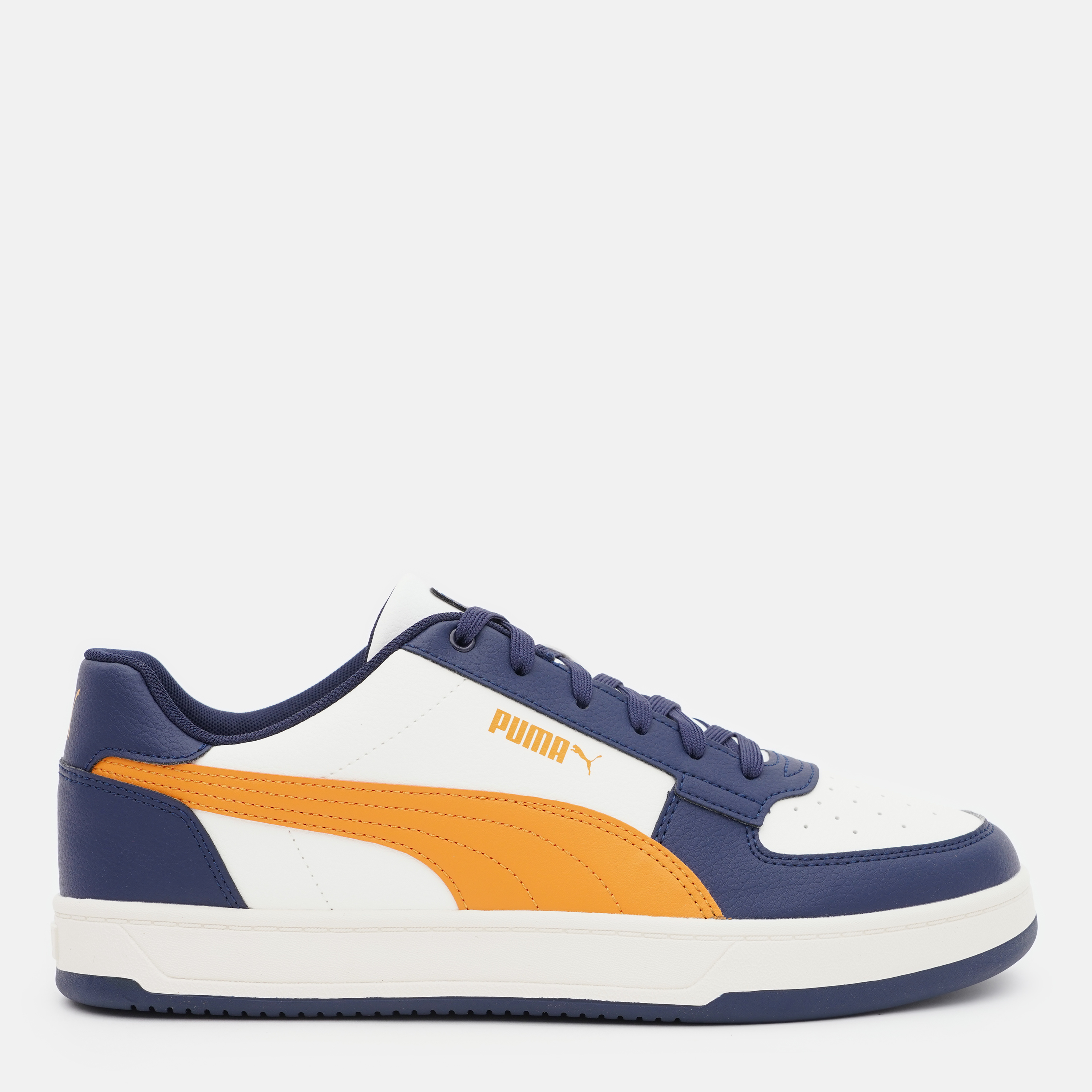 Акція на Чоловічі кеди низькі Puma Caven 2.0 39229021 46 (11UK) 30 см Puma Navy-Ginger Tea-Warm White від Rozetka