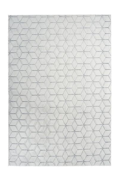 

Высоковорсный ковёр с графическим узором Kayoom Vivica 125 Белый / Антрацит 120х160 (AQX1O-120-160)
