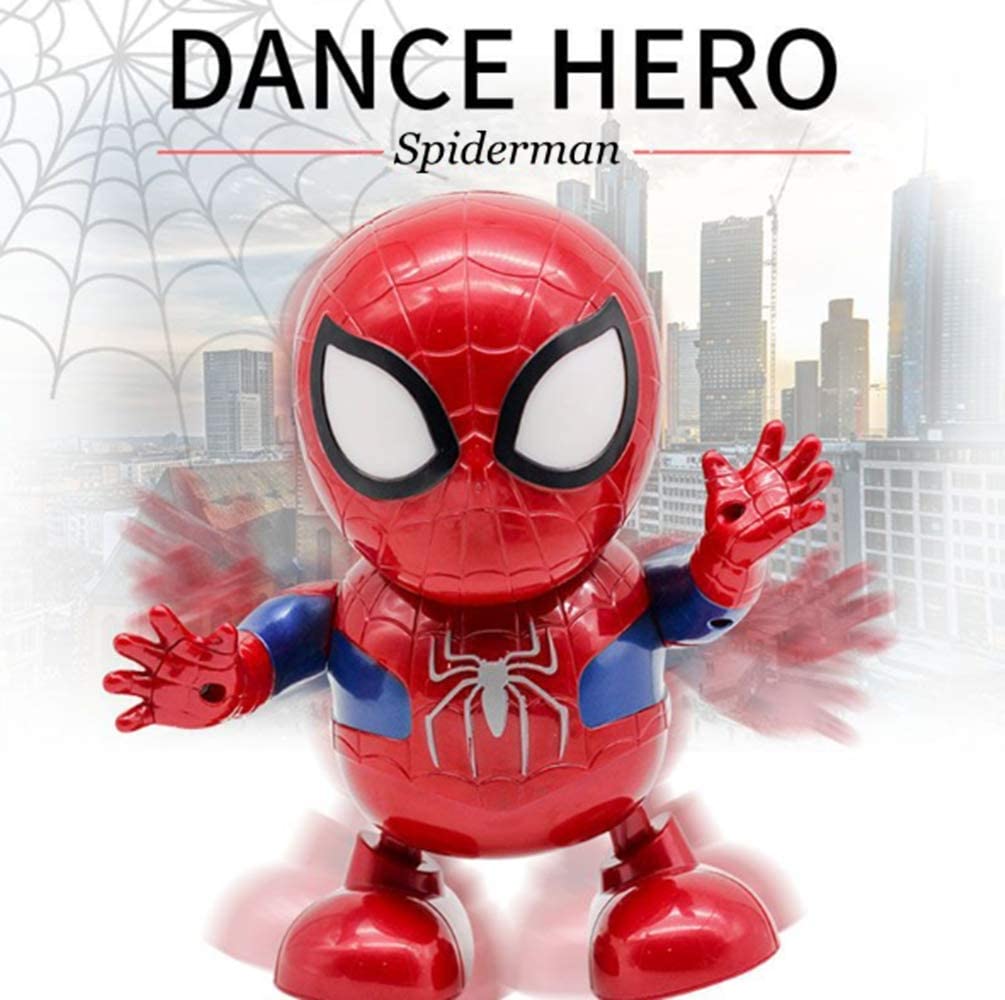 

Интерактивная игрушка танцующий робот Spider-man Dance Hero со световыми и звуковыми эффектами (L0802)