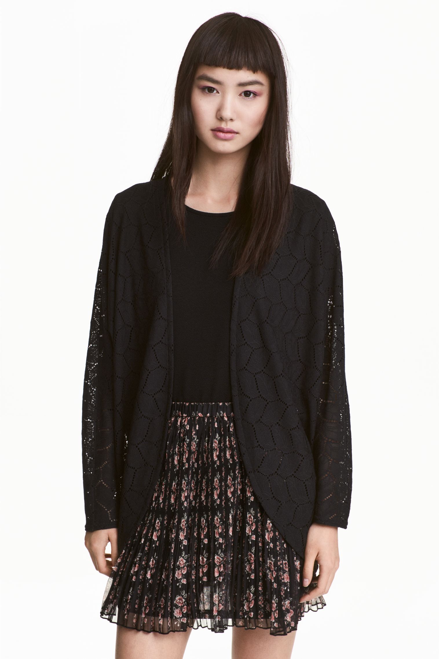 

Кардиган H&M 3178796RP12 XS Черный