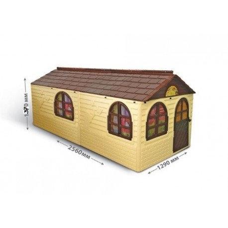 

DOLONI-TOYS "Будинок з шторками" артикул 02550/22(Фл)