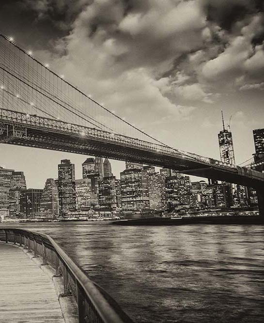 

Фотообои WS Wallpaper Бруклинский мост 275*350 (158591789) Песок