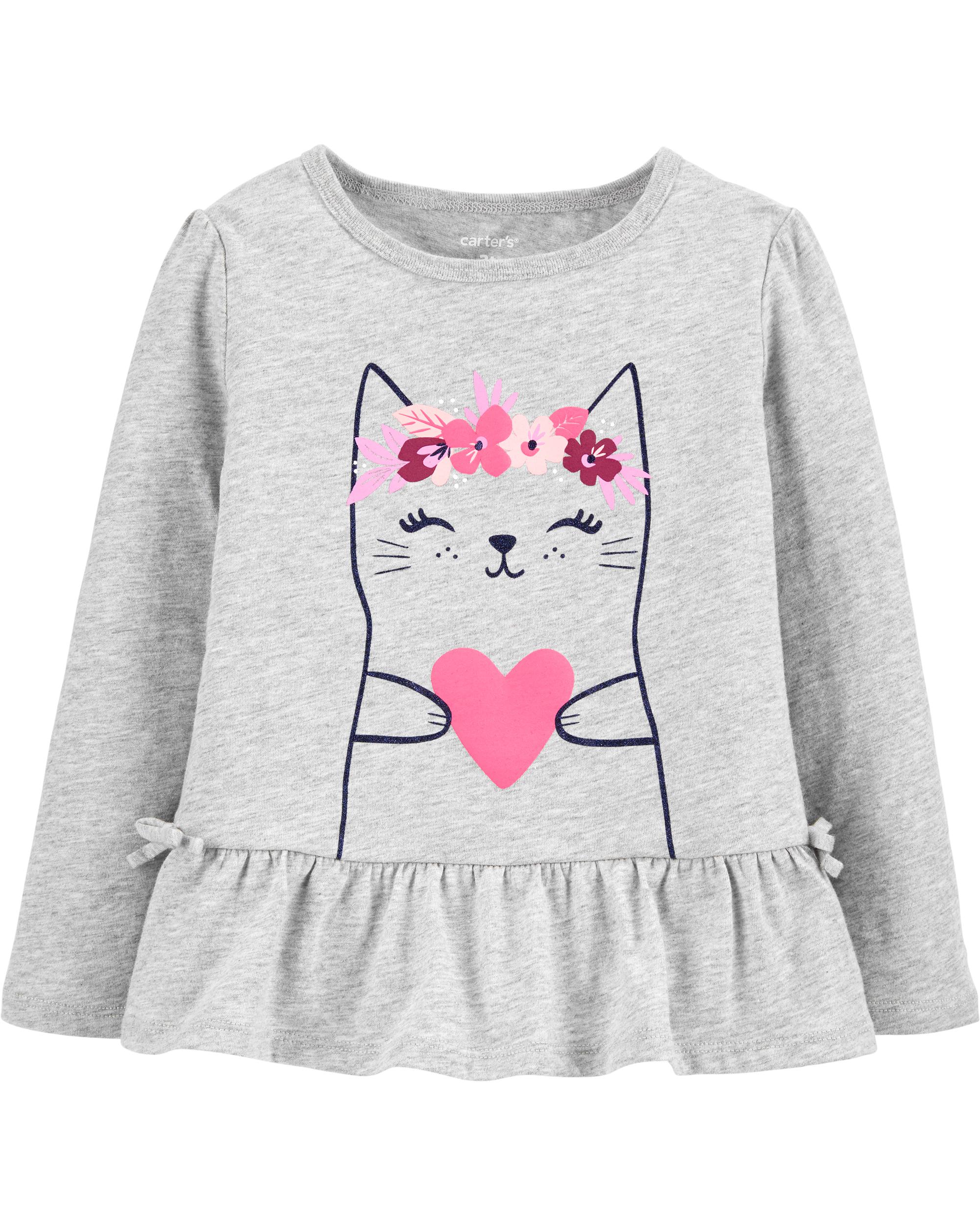 

Топ Carters для девочки 3 года 93-98 см Серый (CRT-00010)