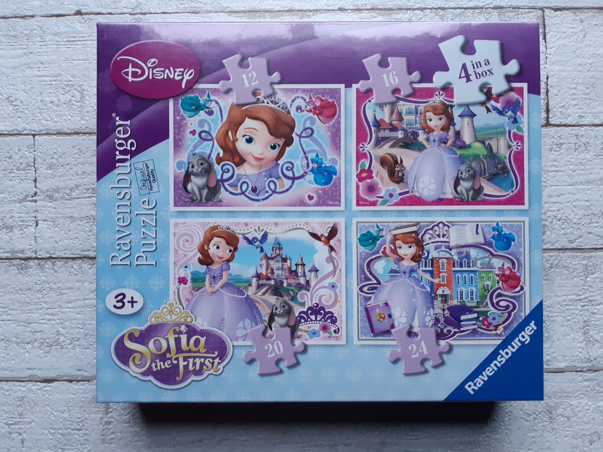 

Пазл 4 в 1 Ravensburger Дисней София 07328