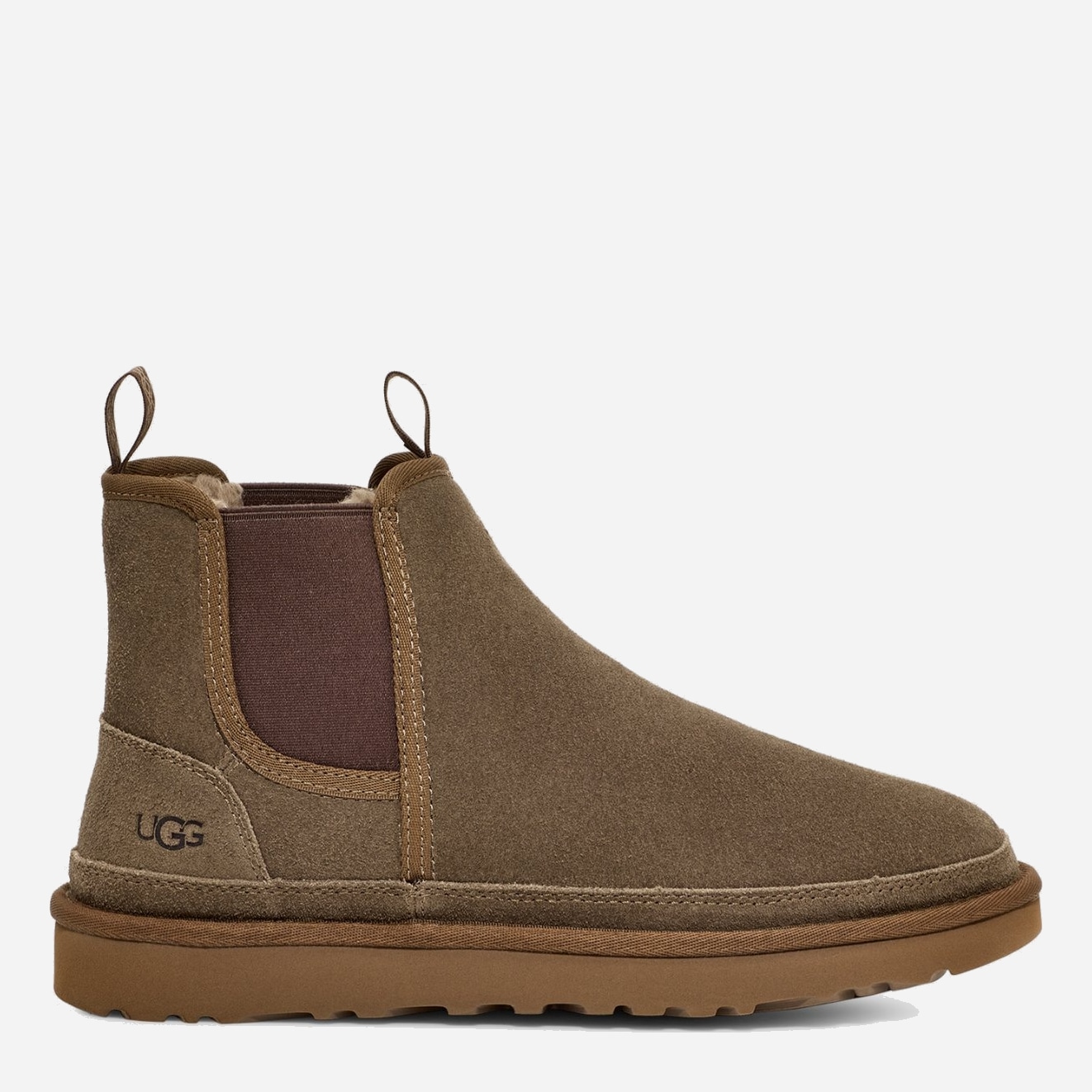 Акція на Чоловічі челсі зимові UGG 922961293 50.5 (16US) 34 см Коричневі від Rozetka