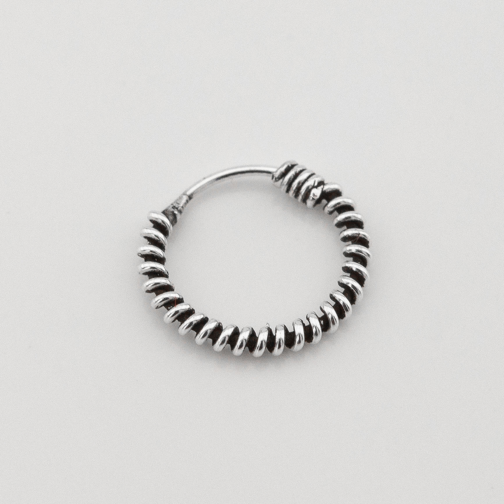 

Серебряное колечко в нос k22050 Диамант
