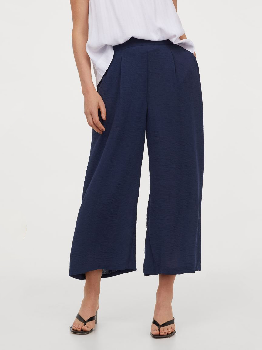 

Брюки H&M 060816563 44 Темно-синие