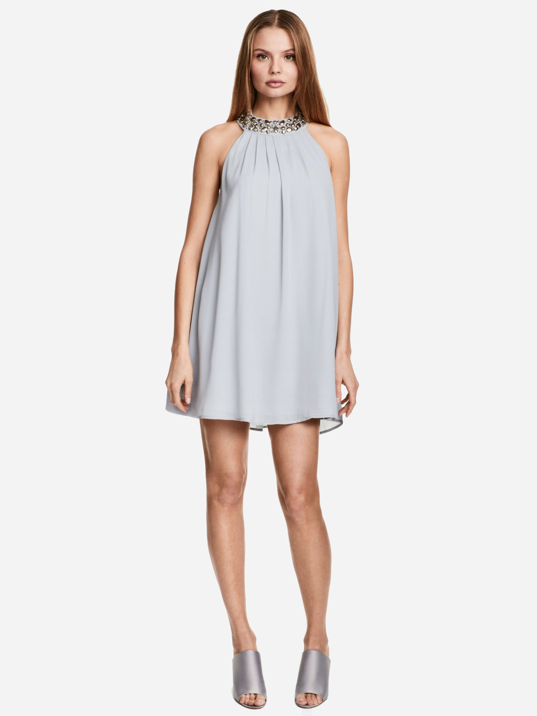 

Платье H&M 060490202  Голубое, Платье H&M 060490202 38 Голубое
