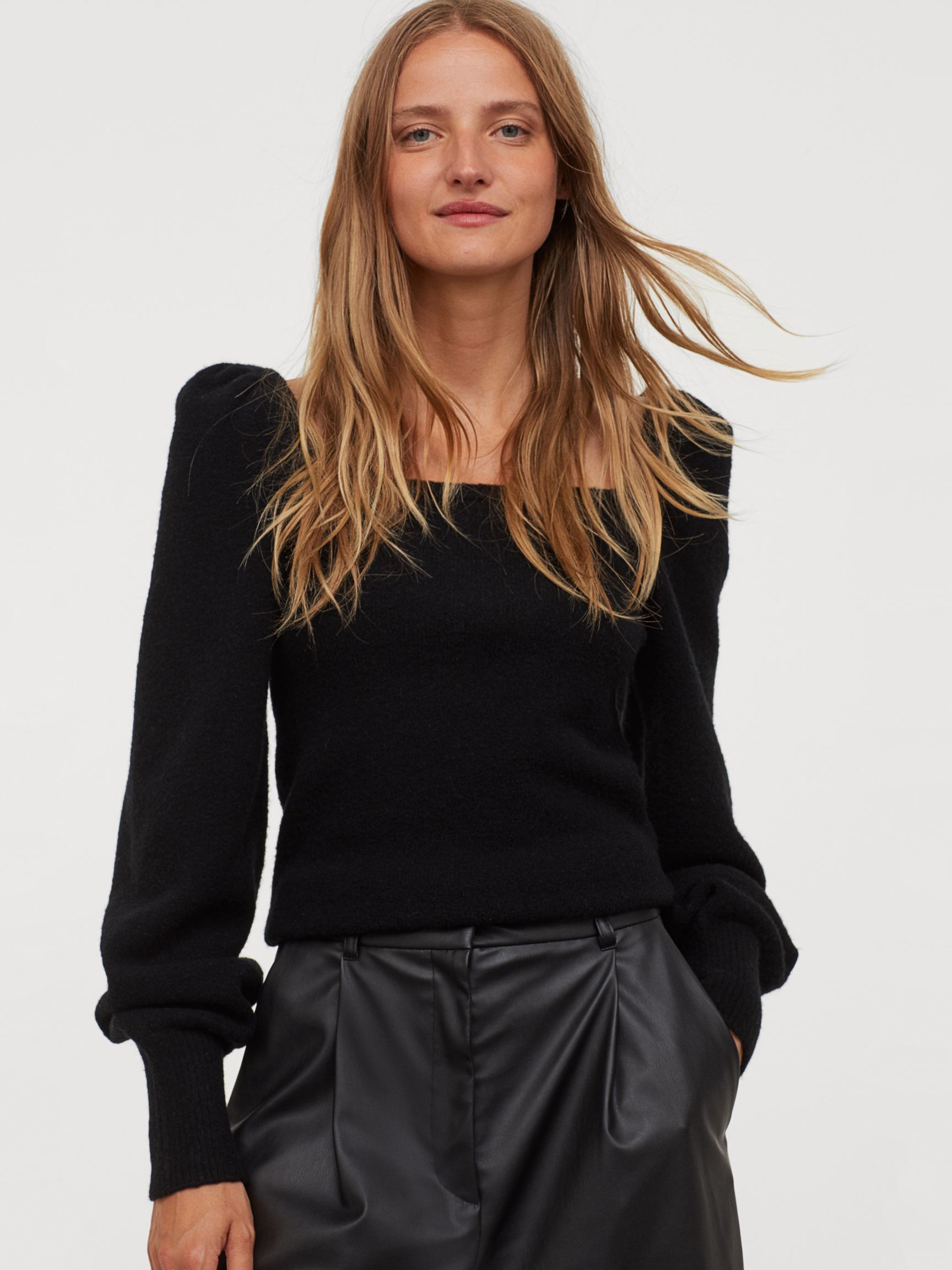

Джемпер H&M 060915529 XXL Черный