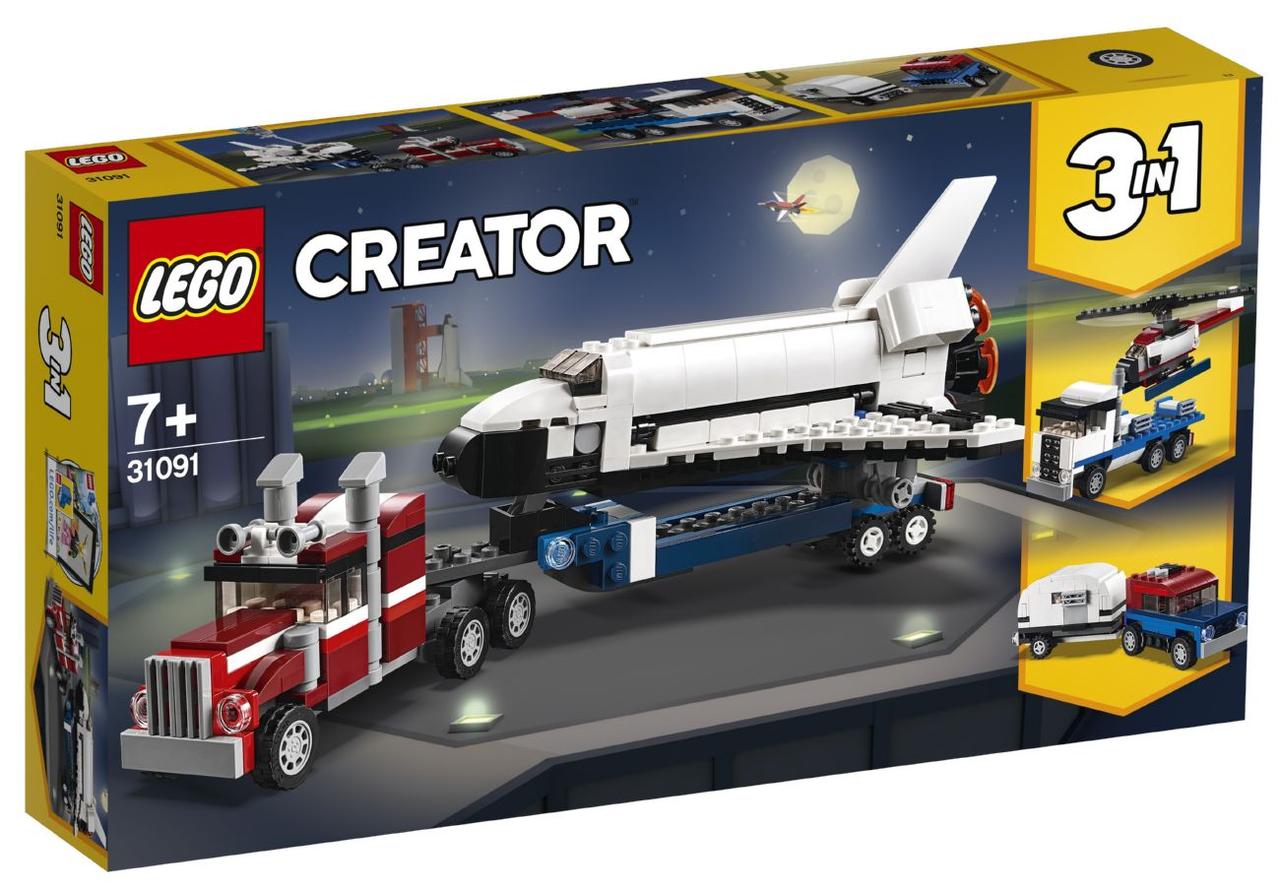 

Lego Creator Транспортировщик шаттлов 31091