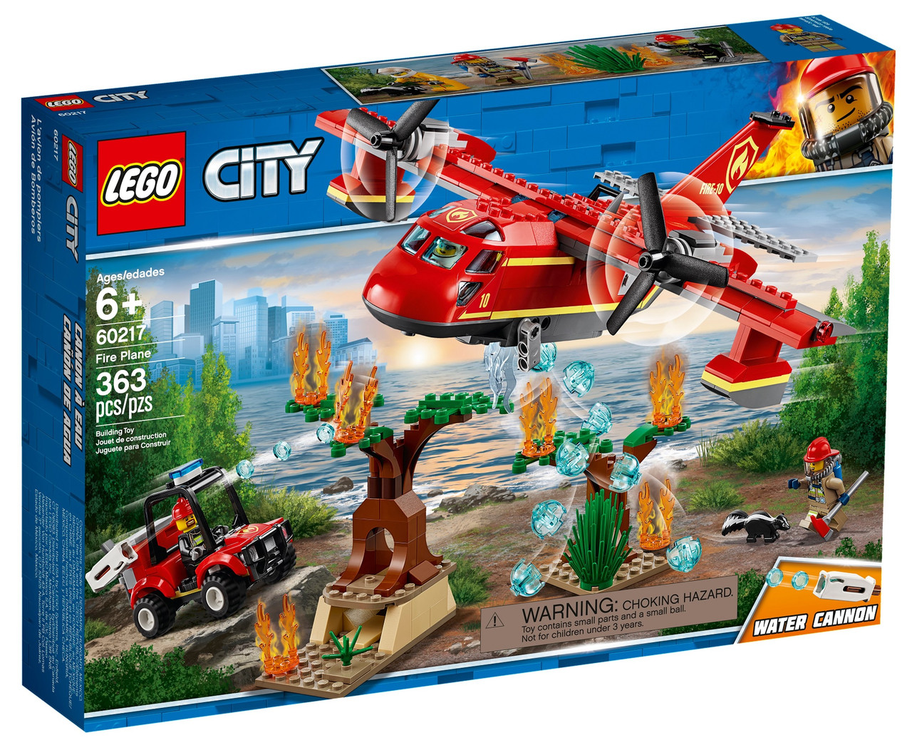 

Lego City Пожарный самолёт 60217
