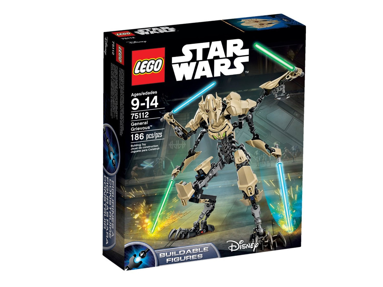 

Lego Star Wars Генерал Гривус 75112