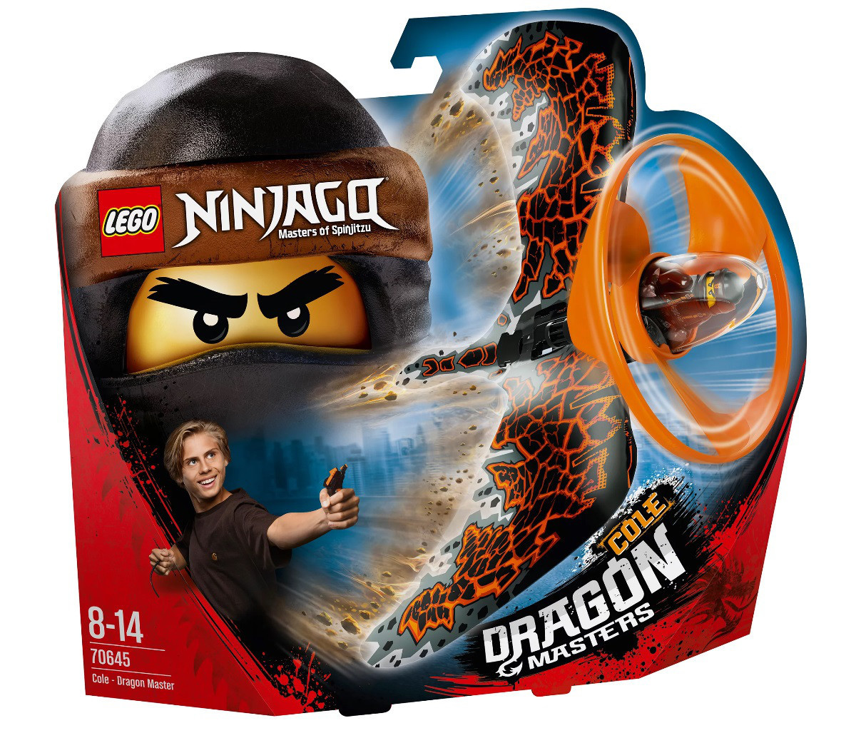 

Lego Ninjago Коул – Повелитель дракона 70645