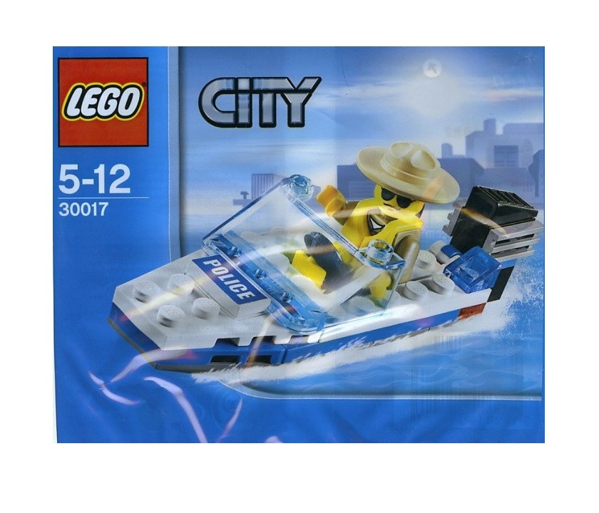 

Lego City Полицейский катер 30017