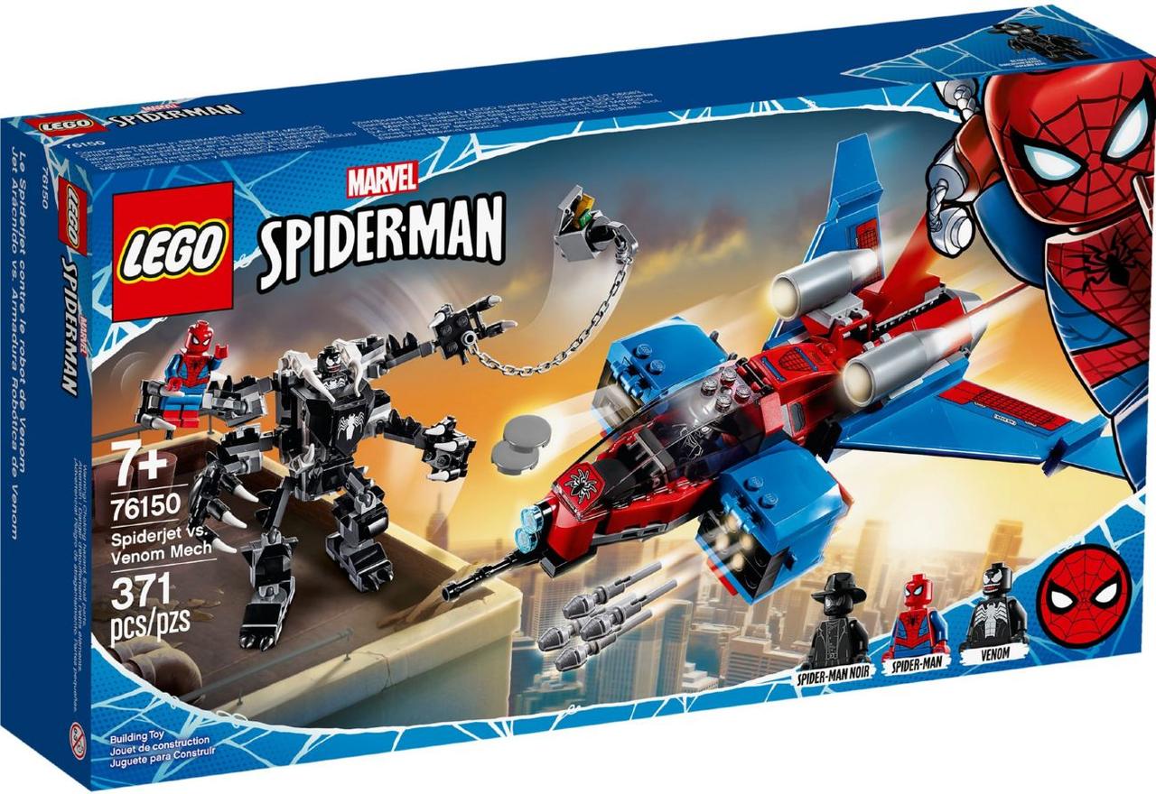 

Lego Super Heroes Реактивный самолёт Человека-Паука против Робота Венома 76150