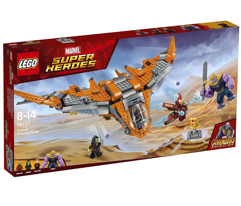 

Lego Super Heroes Война бесконечности: Танос - последняя битва 76107