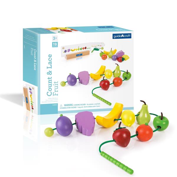 

Шнурівка Guidecraft Manipulatives Фрукти (G6803)