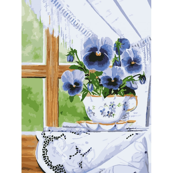 

Картина по номерам. "Майское дыхание" 30*40 KHO2059 414597