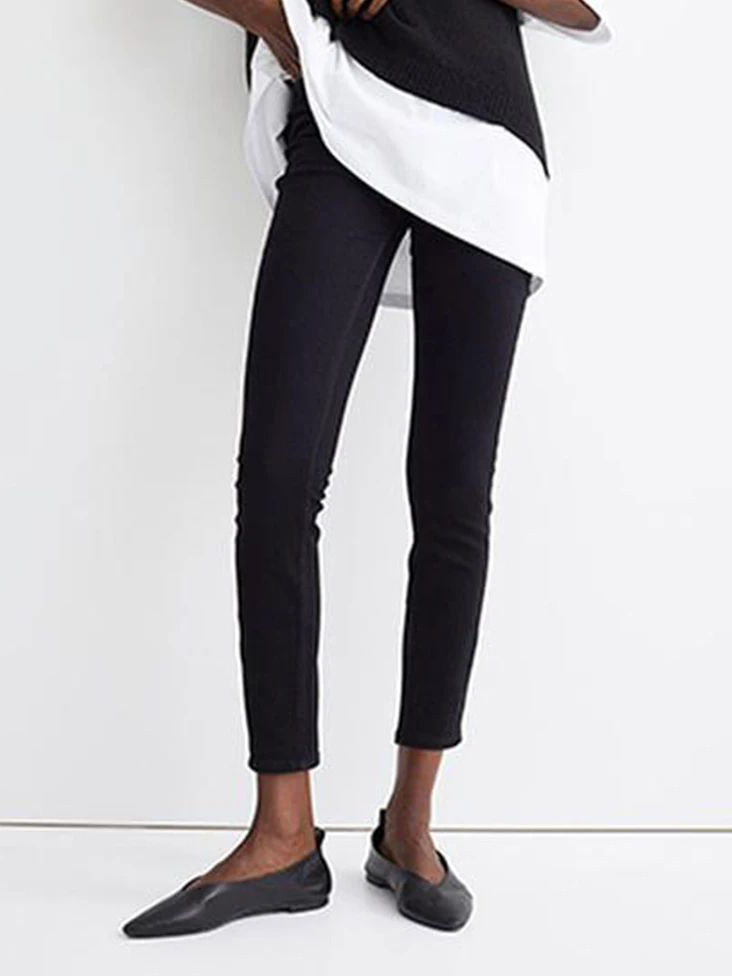 Акція на Джинси Skinny жіночі H&M 060573085_black 36 Чорні від Rozetka