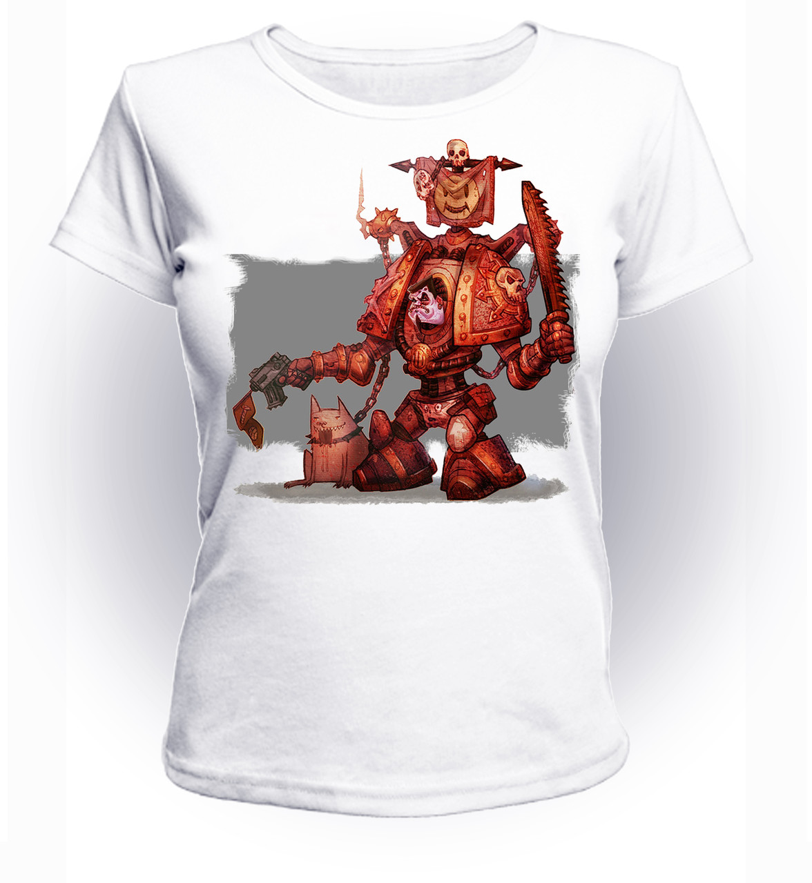 

Футболка GeekLand Вархаммер Warhammer Red Warrior WH.01.10 (FU21WH.01.10/girl-140)