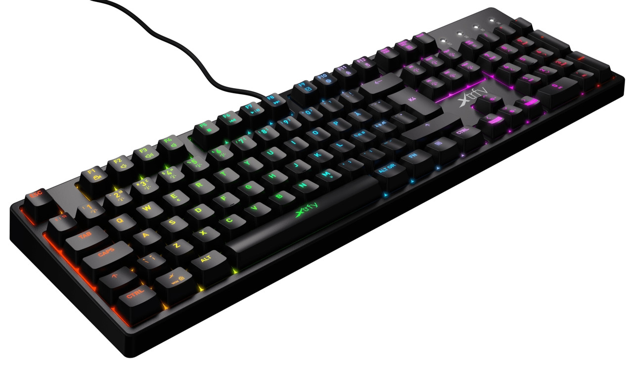 

Клавиатура игровая Xtrfy K4 RGB Kailh Red Ukr-Ru, Black (JN63XG-K4-RGB-R-UKR)