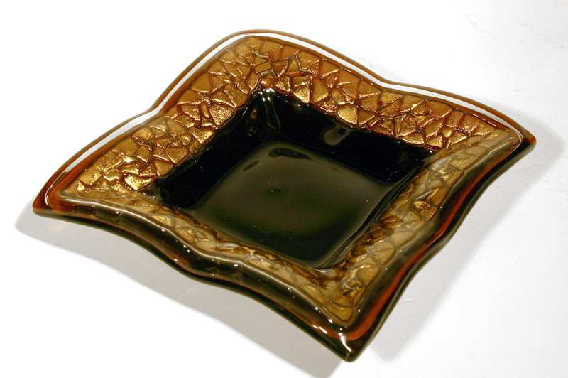 

Ваза мини Ponyglass из коллекции Золотой Квадрат VZN48