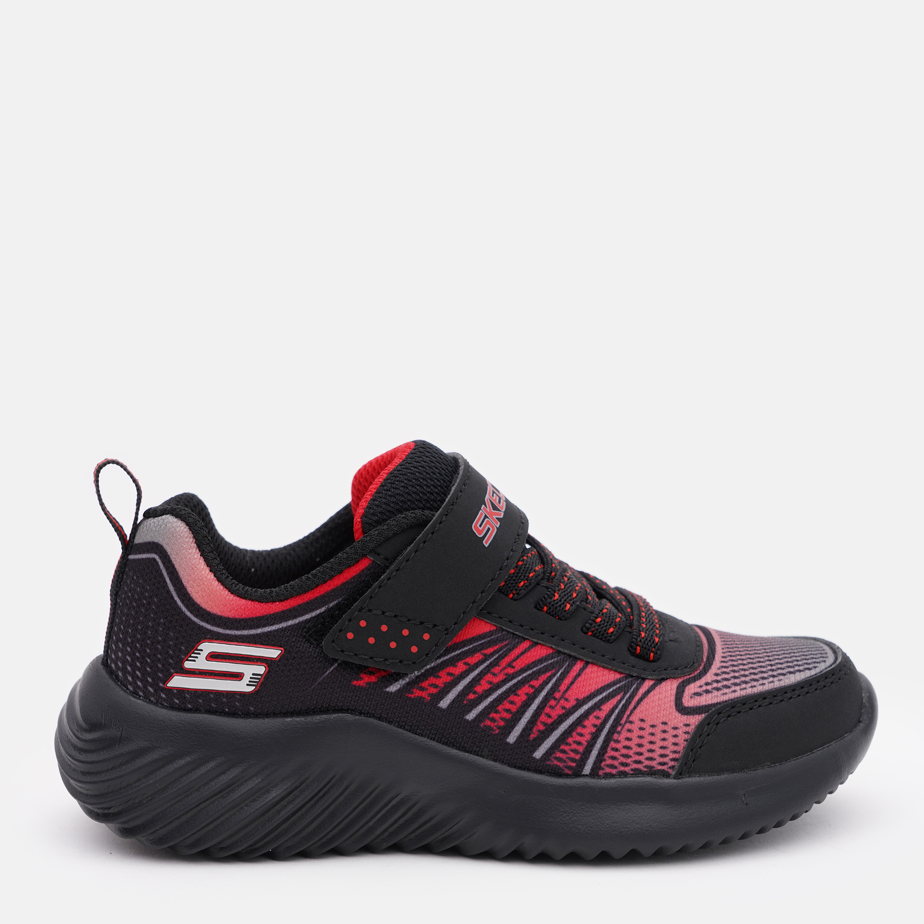 Акція на Дитячі кросівки для хлопчика Skechers 403737L BKRD 27.5 Чорні від Rozetka