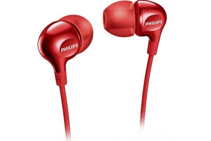 

Наушники Philips SHE3555 In-ear Mic Red (JN63SHE3555RD/00)
