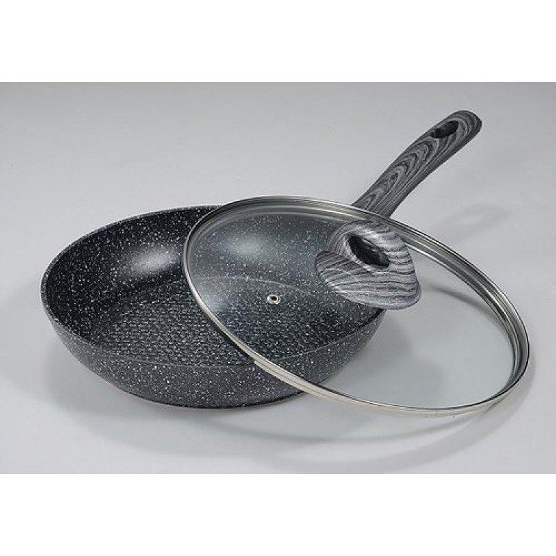 

Сковорода Vissner Ø26 см со стеклянной крышкой и мраморным антипригарным покрытием (VS-7552-26)