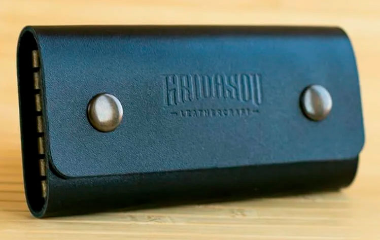 

Ключница Gridasov Leathercraft Clavem из натуральной кожи черная (CS-001-BK)