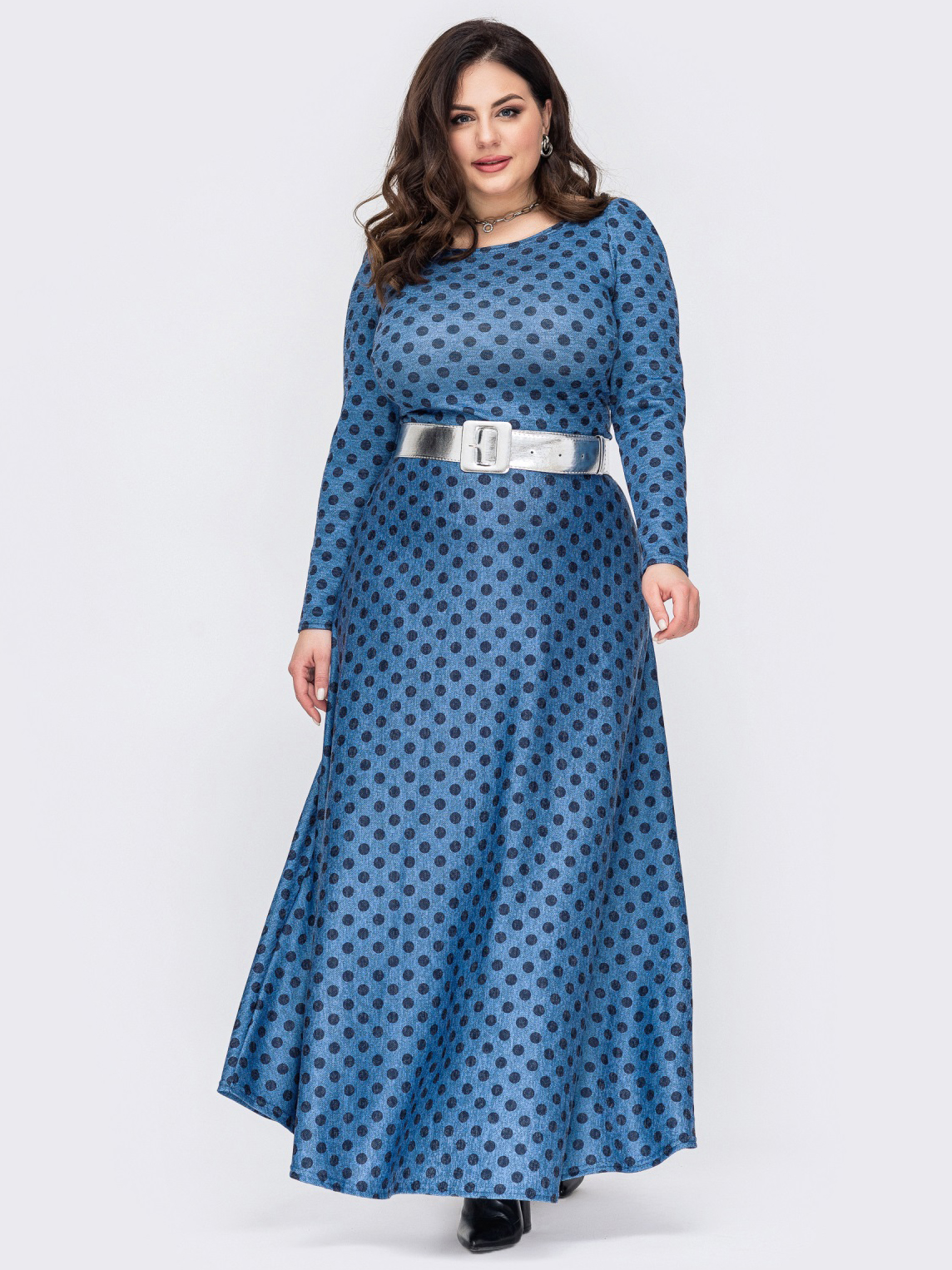 

Платье Dressa 52771 - Голубое, Платье Dressa 52771 50-52 Голубое