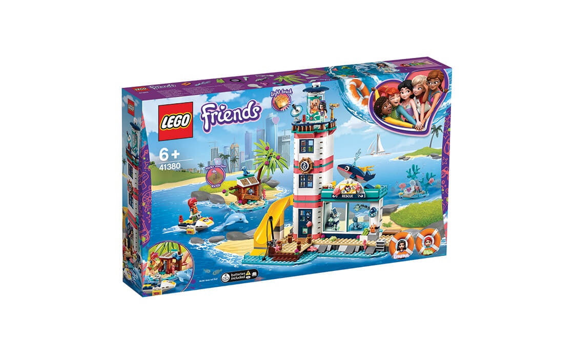 

Конструктор LEGO Рятувальний центр на маяку 602 деталей (41380)