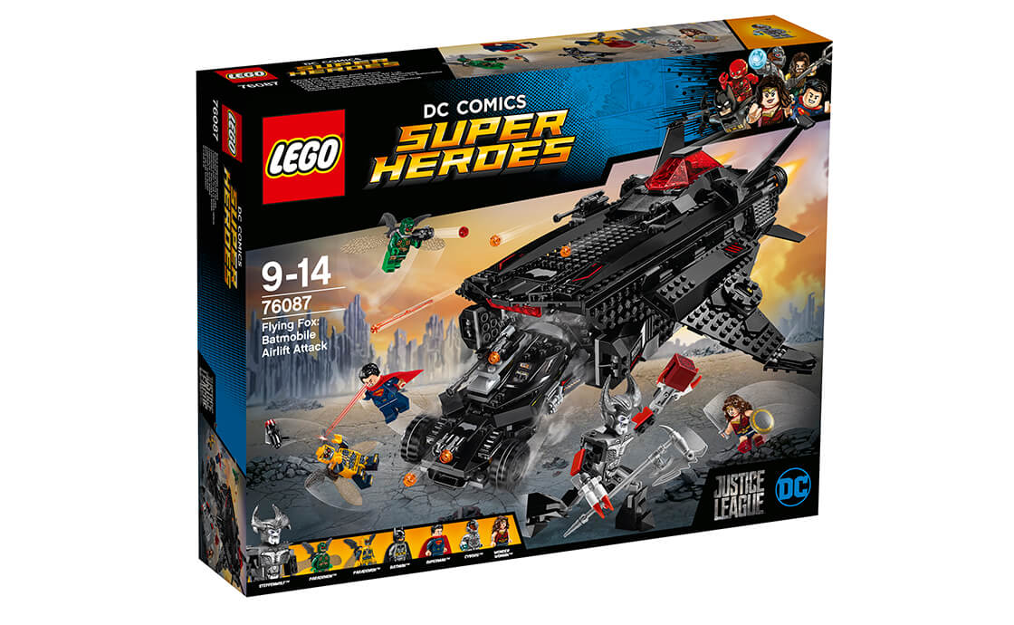 

Конструктор LEGO Літаючий Лис: Атака з Бетмобіля 955 деталей (76087)