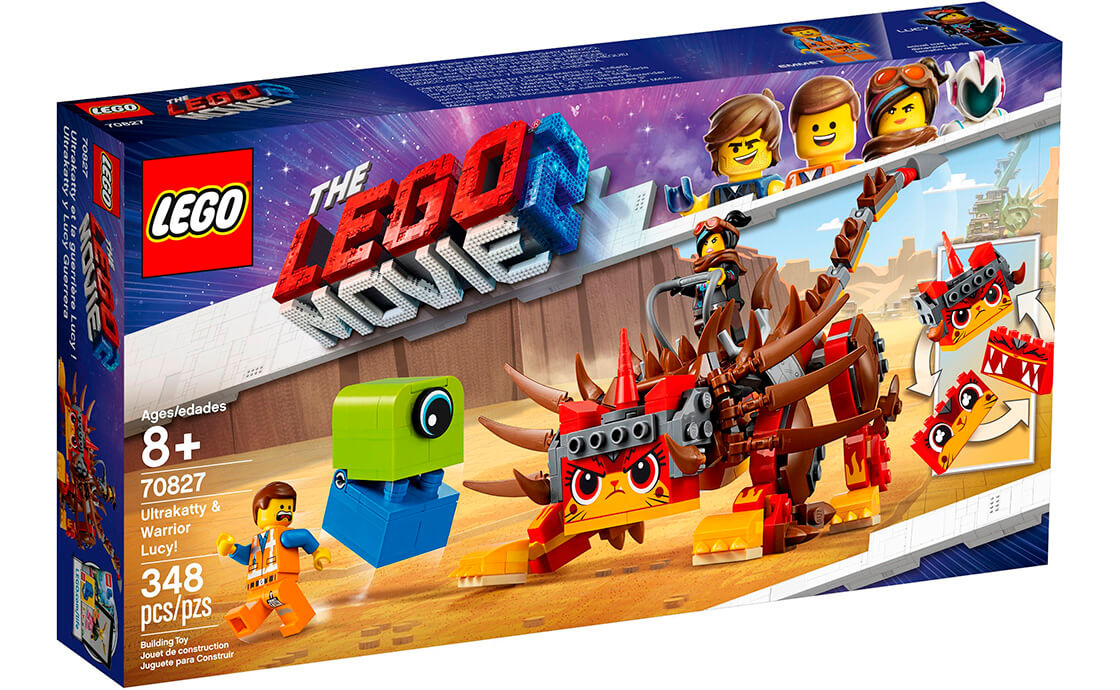 

Конструктор LEGO УльтраКиця та воїн Люсі 348 деталей (70827)