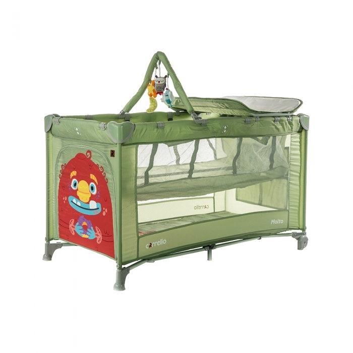 

Манеж-кровать Baby Tilly CARRELLO Molto CRL-11604 Cameo Green Зеленый Molto CRL-11604