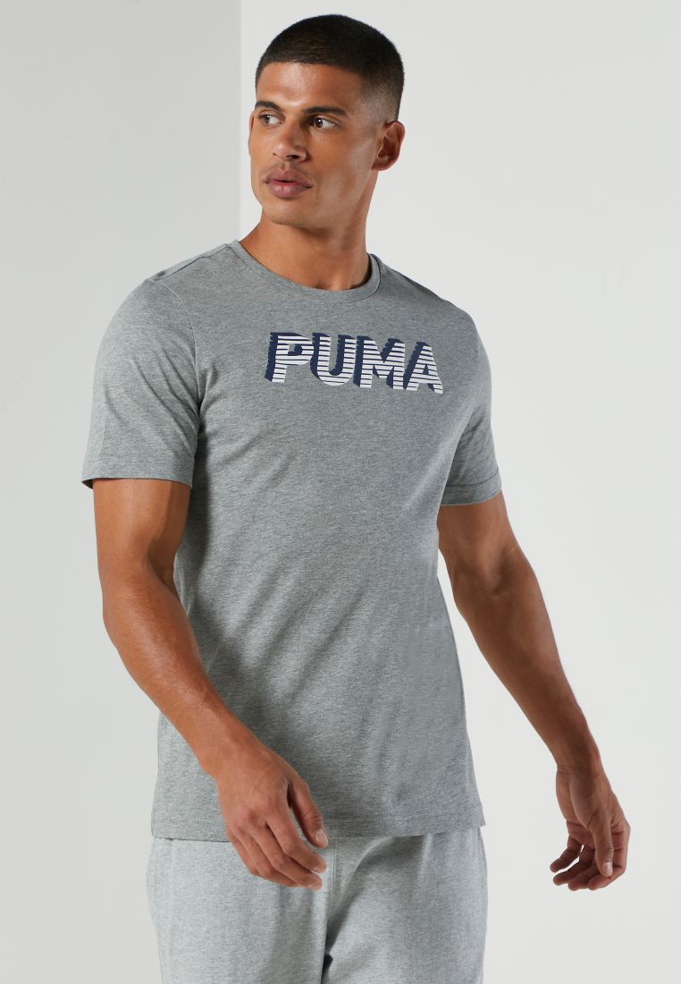 

Футболка Puma Modern Sports Logo Tee 58581803 S Medium Gray Heather