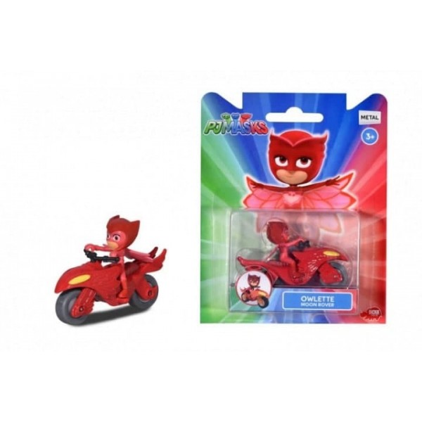 

Металлическая машинка Dickie Toys Герои в масках. Совка со скутером на Луне