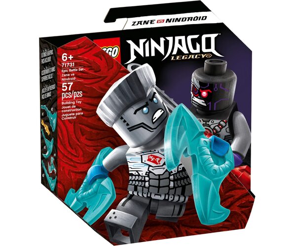 

Конструктор LEGO NINJAGO Легендарные битвы: Зейн против Ниндроида (71731)