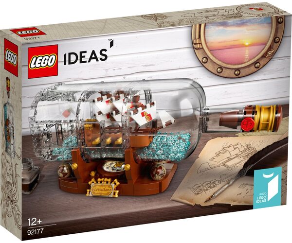 

Конструктор LEGO Ideas Корабль в бутылке (92177)