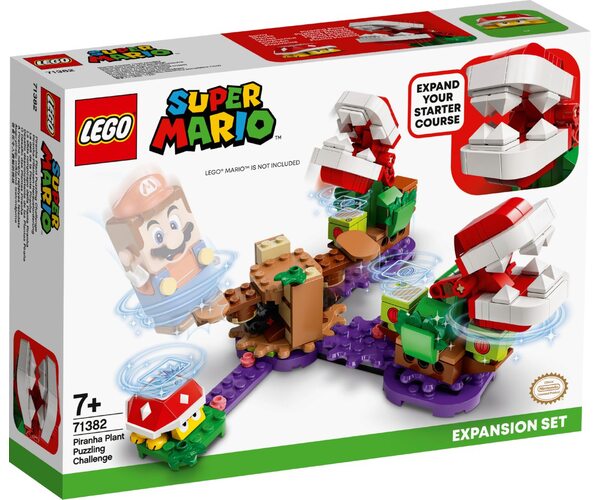 

Конструктор LEGO Super Mario Загадочное испытание растения-пираньи (71382)