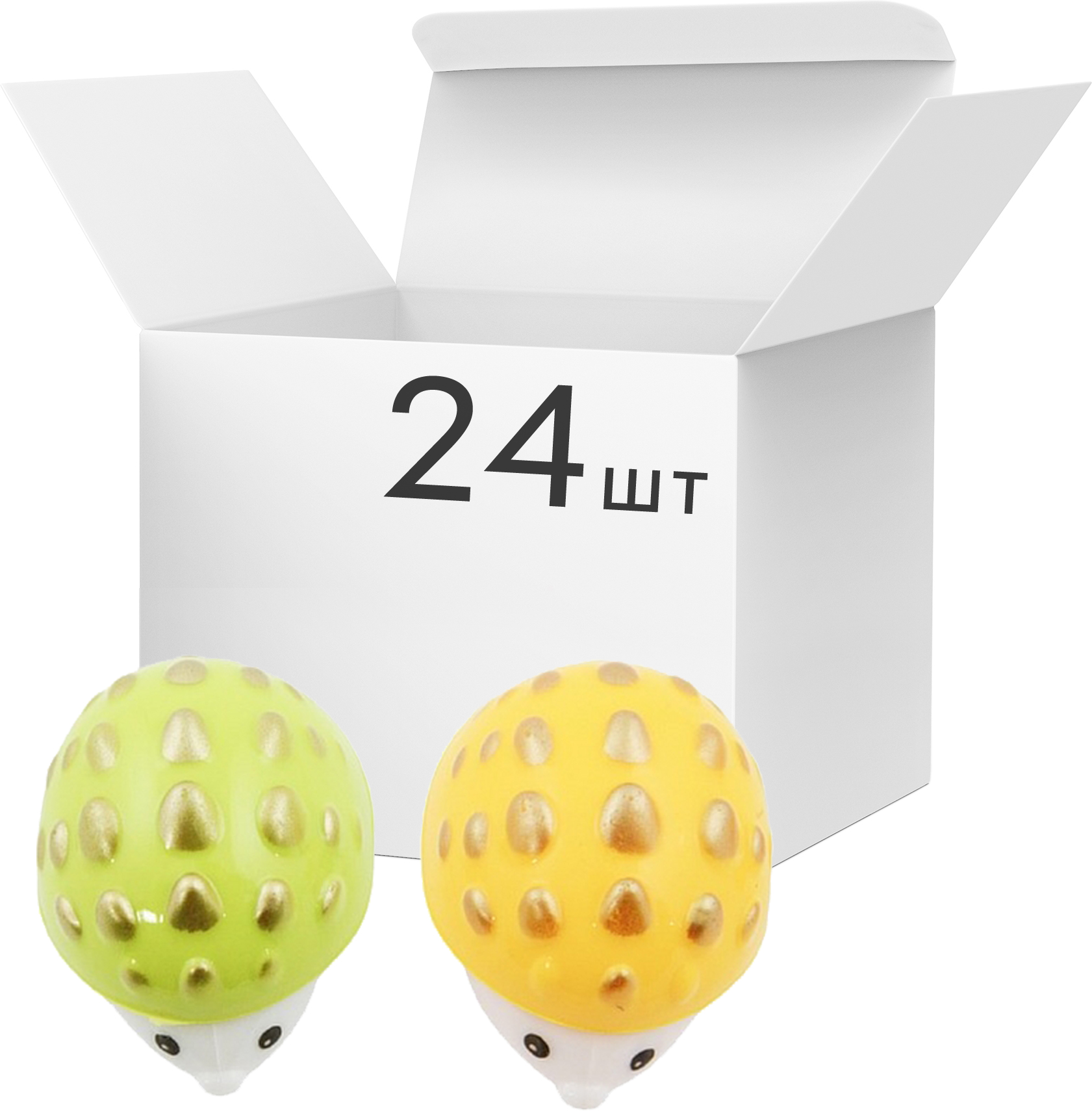 

Набор точилок VGR с контейнером 2 отверстия 24 шт пластиковых микс цветов (Я45221_VR22283_24)