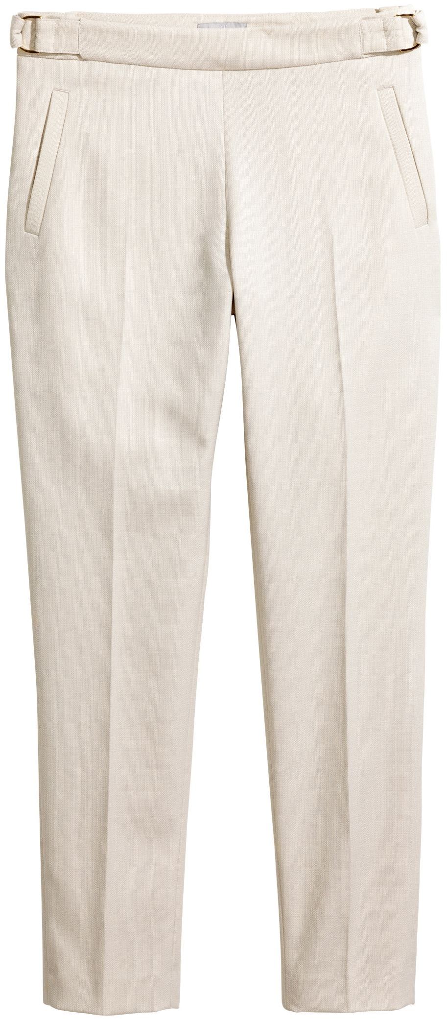 

Брюки H&M 4768465RP12  Кремовые, Брюки H&M 4768465RP12 36 Кремовые