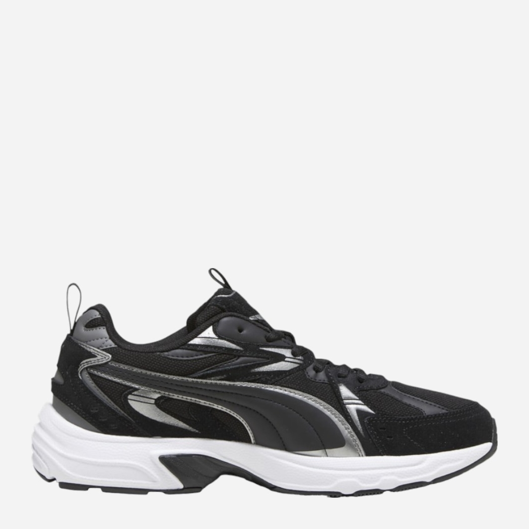 Акція на Чоловічі кросівки для бігу Puma Milenio Tech Suede 393489-01 44.5 (10UK) Чорні від Rozetka