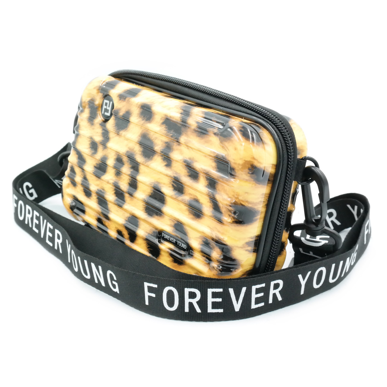 

Сумка женская на плечо Forever young 18х10х6 см Леопардовый