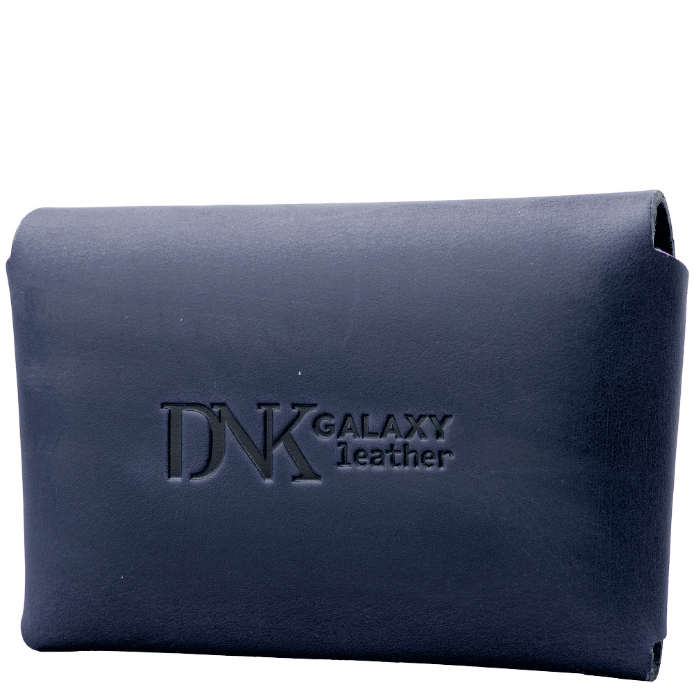 

Мужская кожаная кредитница DNK Leather 10х6,5х1,5 см Синий