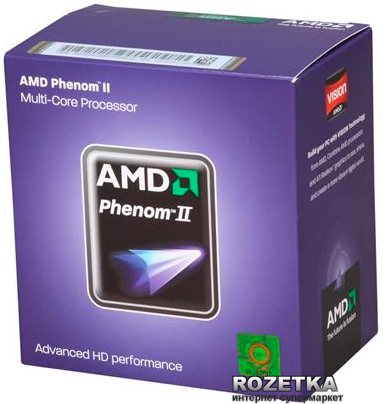 Процессор AMD Phenom II X4 945 3.0GHz/6MB/2000MHz (HDX945WFGMBOX) sAM3 ...